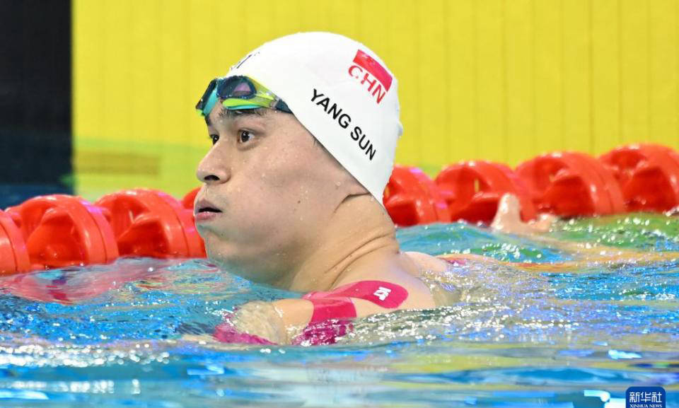 孙杨在上海的比赛中晋级 孙杨在上海的比赛中晋级