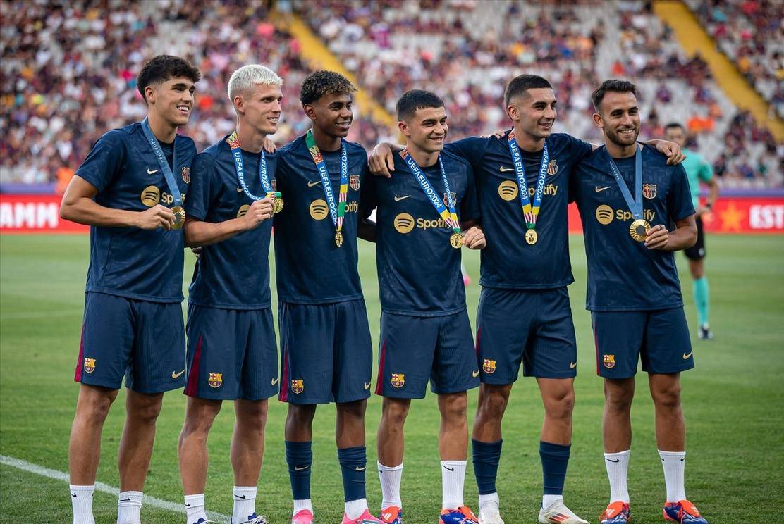 包含西甲新星首进国家队:巴塞罗那未来之星获认可的词条 包含西甲新星首进国家队:巴塞罗那未来之星获认可的词条